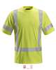 2562 ProtecWork, T-shirt Klasse 3 snickers workwear ( High vis geel, XXL )