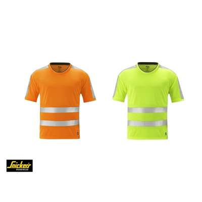 2533 T-shirt High Visibility T-shirt Oranje Maat M