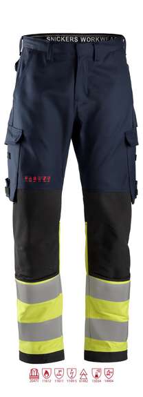 6363 ProtecWork, Pantalon de soudure Classe 1 haute visibilité